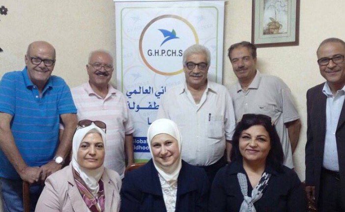 لقاء منظمة اليونيسيف والمحور الإنساني العالمي لدراسات الطفولة وأبحاثها